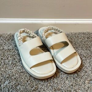 Cream sandals!